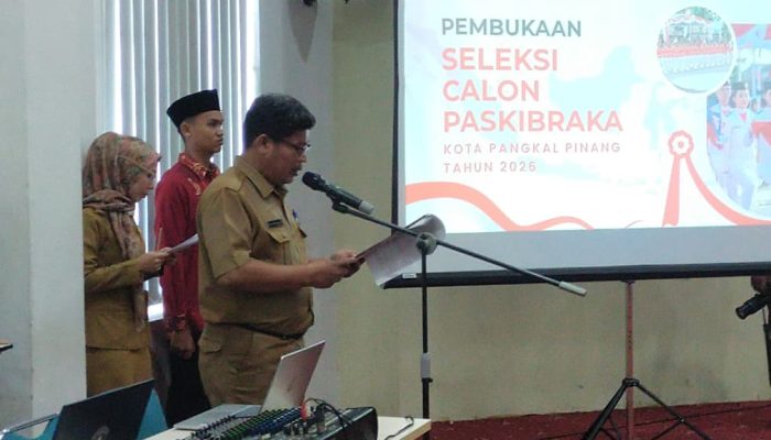 Kesbangpol Pangkalpinang Gelar Seleksi Calon Paskibraka Tahun 2026