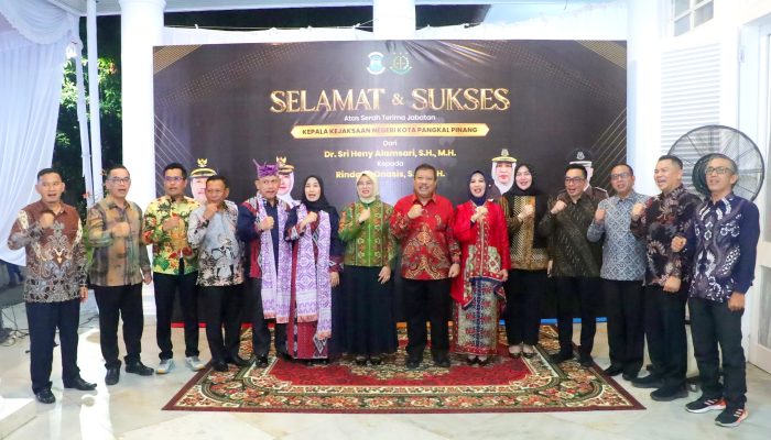 Pemkot Pangkalpinang Gelar Pisah Sambut Kajari Baru, Perkuat Sinergi Bangun Kota Perdagangan dan Jasa