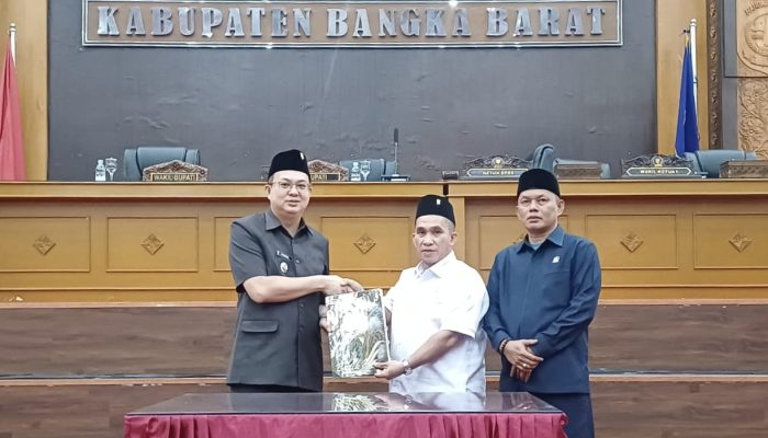 DPRD Bangka Barat Gelar Rapat Paripurna, Ini Rekomendasi Pansus Terhadap LKPJ Bupati Bangka Barat Tahun 2025