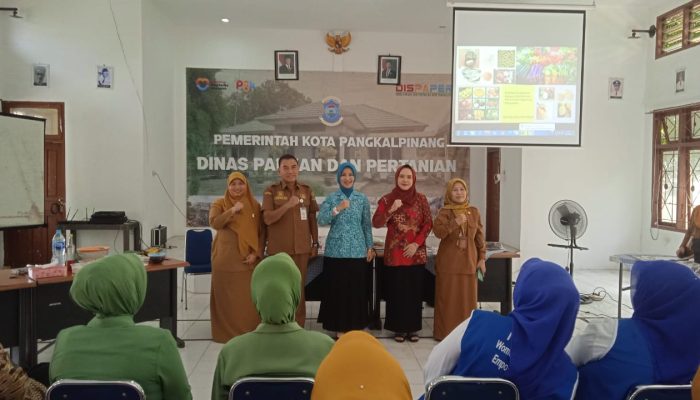 Dinas Pangan Pangkalpinang Latih Organisasi Masyarakat Olah Pangan Lokal Bergizi dan Bernilai Ekonomi
