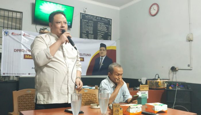 Hardi Efendi Serap Aspirasi GEN Z Pangkalpinang dalam Reses DPRD Provinsi Bangka Belitung