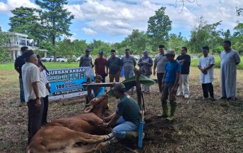 Arroyyan-HYR Indonesia dan Pejuang Babel Berbagi Qurban, Serukan Jaga Marwah Negeri Serumpun Sebalai