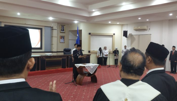 Wali Kota Saparudin Lantik Pejabat Eselon II, Tekankan Integritas dan Percepatan Pelayanan Publik