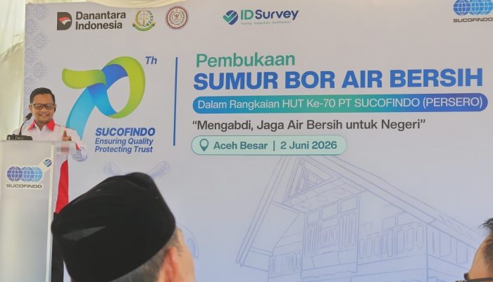 ABPEDNAS dan SUCOFINDO Hadirkan Akses Air Bersih bagi Masyarakat Desa di Aceh Besar
