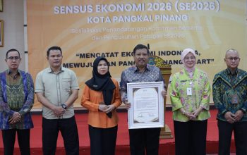 Wali Kota Saparudin Tegaskan Dukungan Penuh Pemkot Pangkalpinang Sukseskan Sensus Ekonomi 2026
