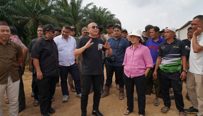 DPRD Babel Turun Tangan, Akses Jalan Masyarakat Desa Nangka Akhirnya Dibuka