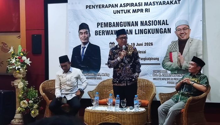 Penyerapan Aspirasi MPR RI di Pangkalpinang Soroti Kerusakan Lingkungan dan Krisis Air di Bangka Belitung