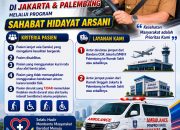 Wujud Nyata Kepedulian Gubernur Hidayat Arsani: Pemprov Babel Fasilitasi Ambulans Gratis 24 Jam di Jakarta dan Palembang