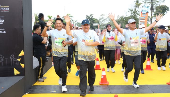 Semarak Hari Bhayangkara ke-80: Gubernur Hidayat Apresiasi Bhayangkara Babel Run dalam Mempererat Kebersamaan Polri dan Masyarakat