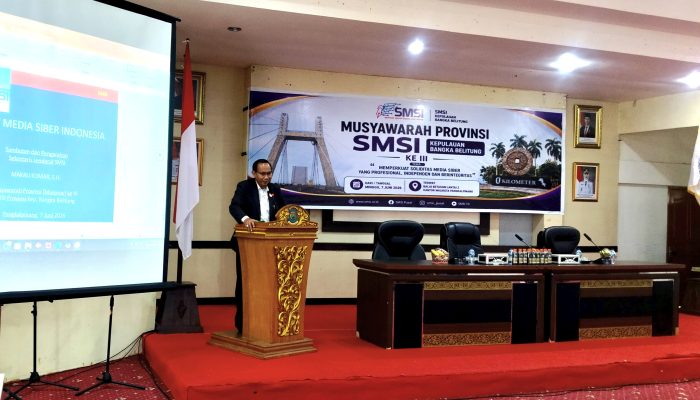 MUSPROV III SMSI BABEL 2026, Sekjen SMSI Pusat Optimistis Babel Jadi Salah Satu Provinsi Termaju Dalam Pengembangan Media Siber