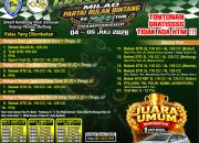 Yuri Kemal, Ruksamin, dan Ali Reza Hadiri Final Grasstrack Milad PBB ke-28 di Belitung