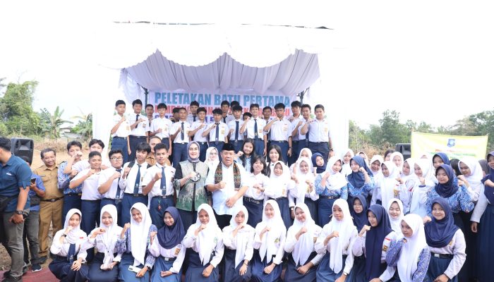 Wujudkan Harapan Warga, Gubernur Hidayat Arsani Mulai Pembangunan SMA Negeri 5 Pangkalpinang