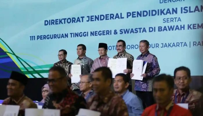 PERADI Profesional Cetak Rekor MURI, Gandeng 108 Perguruan Tinggi Keagamaan Bangun Ekosistem Pendidikan Hukum Berintegritas