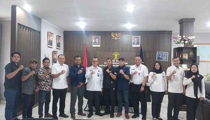 SMSI Babel dan Kanwil Kemenkum Perkuat Sinergi, Bahas Regulasi Pers dan Peningkatan Kesadaran Hukum