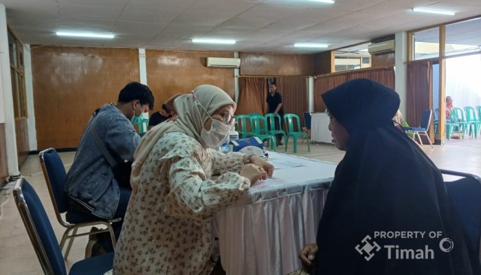 Pelayanan Kesehatan Gratis Bulan Bakti HUT ke-50 PT TIMAH Hadir di Mentok, Ratusan Warga Rasakan Manfaatnya 