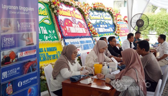 Pemeriksaan Kesehatan Gratis Bulan Bakti HUT ke-50 PT TIMAH Disambut Antusias, 107 Warga Jakarta Ikut Berpartisipasi