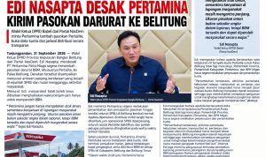 Antrean BBM Meluas, Edi Nasapta Desak Pertamina Kirim Pasokan Darurat Ke Belitung
