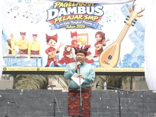 Pemkot Pangkalpinang Dorong Dambus Masuk Sekolah, Perkuat Pelestarian Budaya Generasi Muda