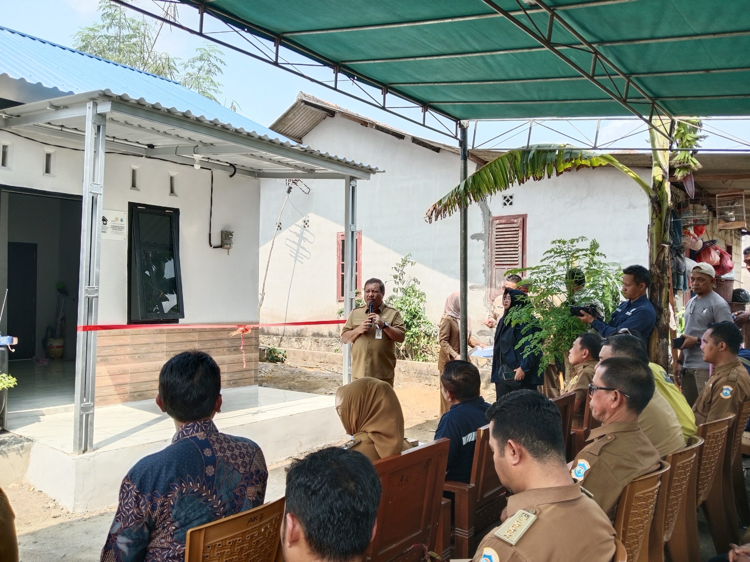 Rumah Layak Huni Untuk Usman Rampung, Pemkot Pangkalpinang Dorong Gotong Royong Atasi RTLH