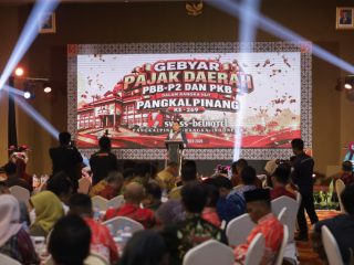 Gebyar Pajak Daerah Jadi Apresiasi Pemkot Pangkalpinang Bagi Wajib Pajak Taat