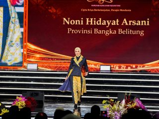 Catatkan Transaksi Hingga Rp43 Juta, Noni Hidayat Bangga Rajutan Babel Banyak Dicari di Pameran Kriyanusa 2026