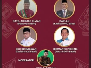 H-3 Seminar Publik Tony Wen, Panitia Matangkan Persiapan di Eks Kediaman Sungailiat