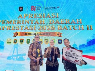 Areng Permana Ucapkan Selamat Kepada Syarli Nopriansyah Sebagai Plh Sekda Pangkalpinang